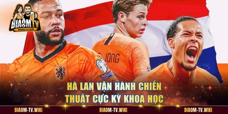 Hà Lan vận hành chiến thuật cực kỳ khoa học