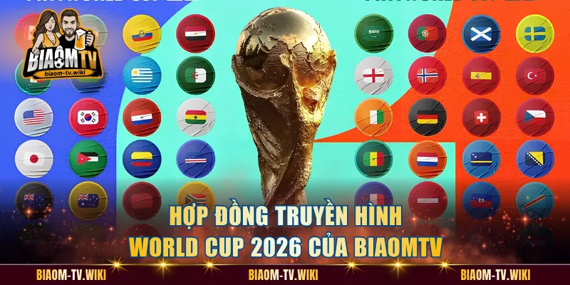 Hợp đồng truyền hình World Cup 2026 của BiaomTV