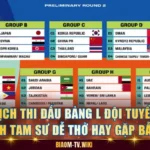 Lịch Thi Đấu Bảng L Đội Tuyển Anh Tam Sư Dễ Thở Hay Gặp Bẫy?
